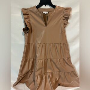 COPY - THML Faux Leather Dress